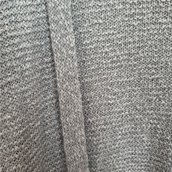 Aerie Chunky Knit Slouchy Oversized Cardigan Women’s Medium Grey Open Front - Picture 3 of 5